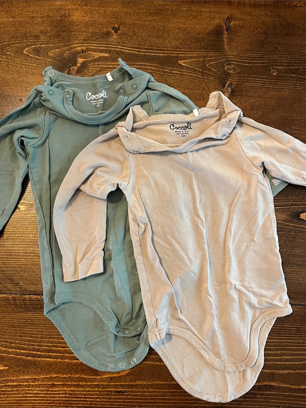 Coccoli onesies